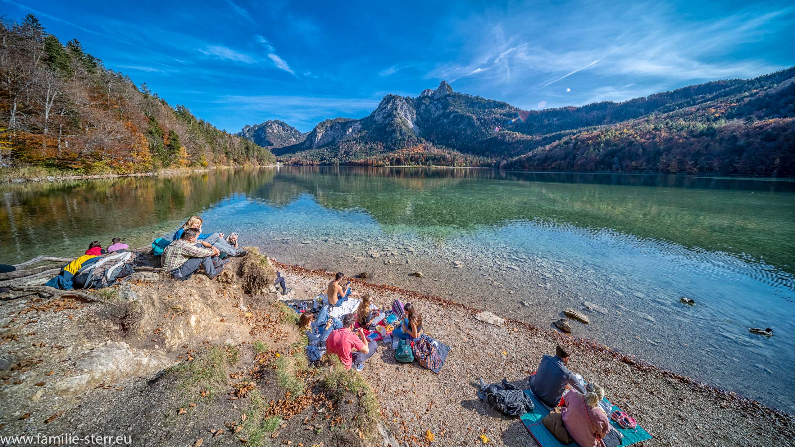 Alpsee im Herbst
